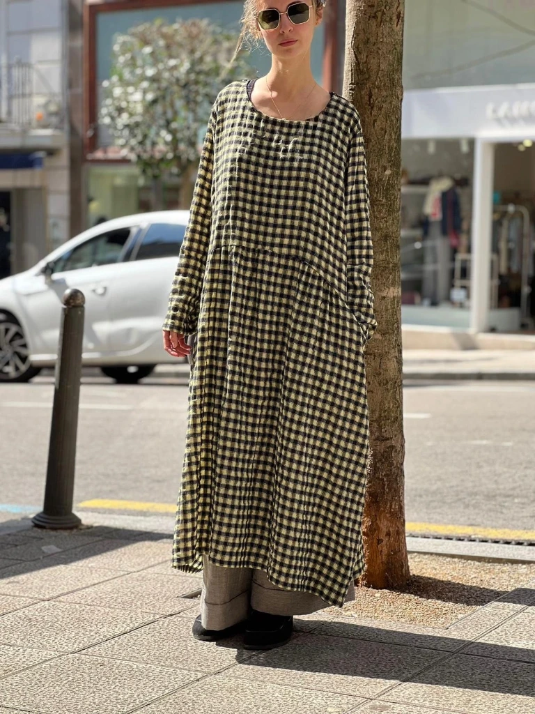 [56C856803AMARILLO] Vestido Esly