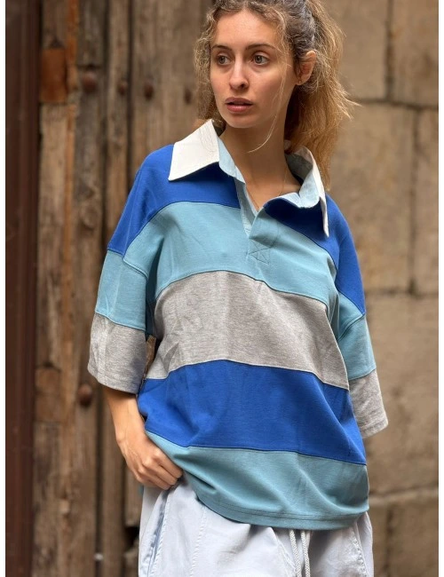 [56C5WD2000AZUL] CAMISA TOM