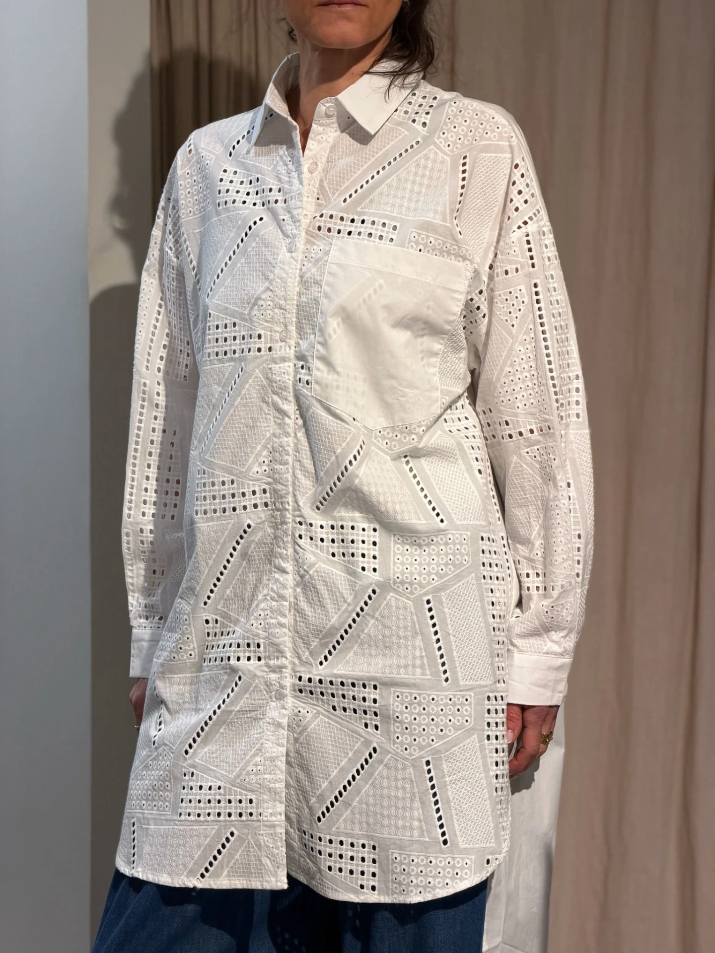 [56C10LA3922BLANCO-S] Blusón Cisne (S)