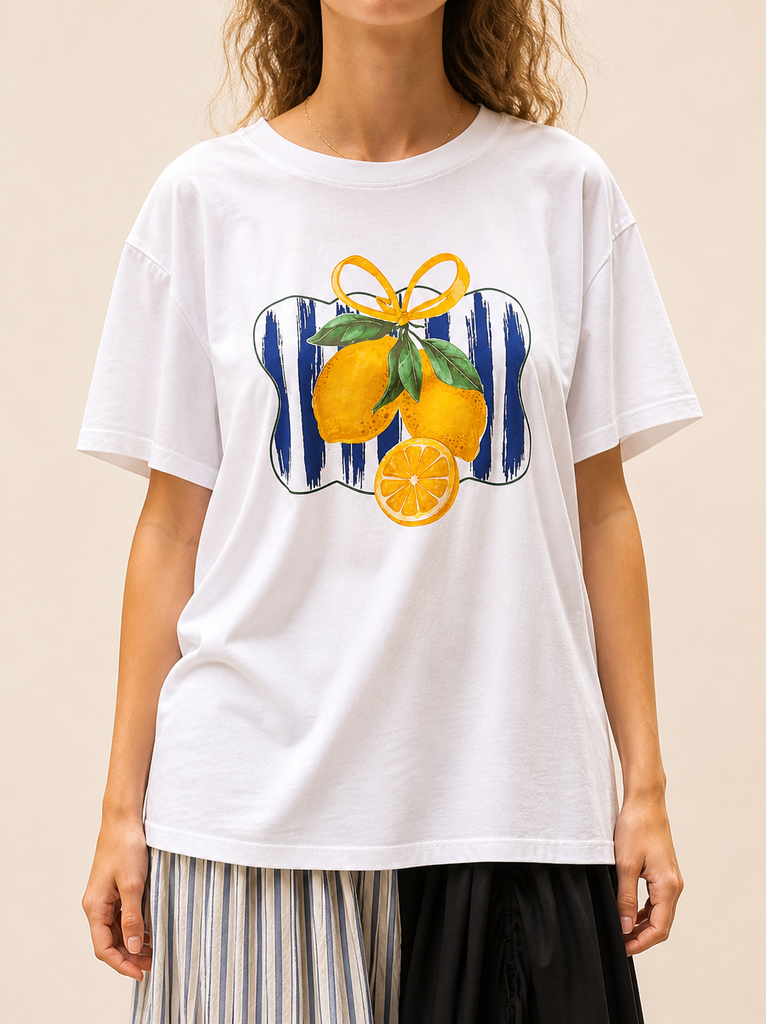 [56C6LEMON] T.shirt Lemon