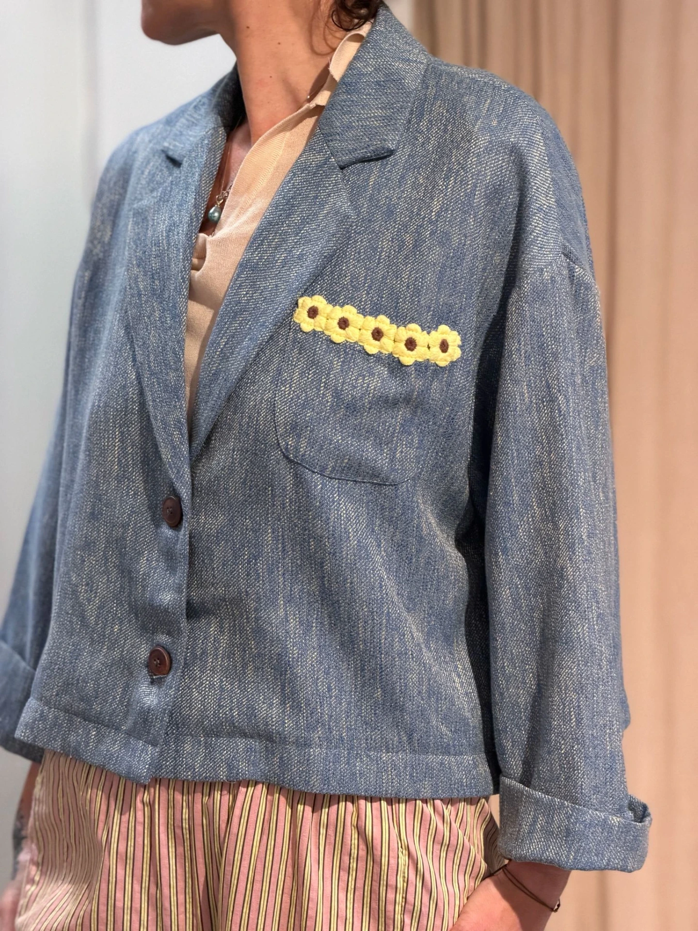 [56C1ML3473] Chaqueta Denim