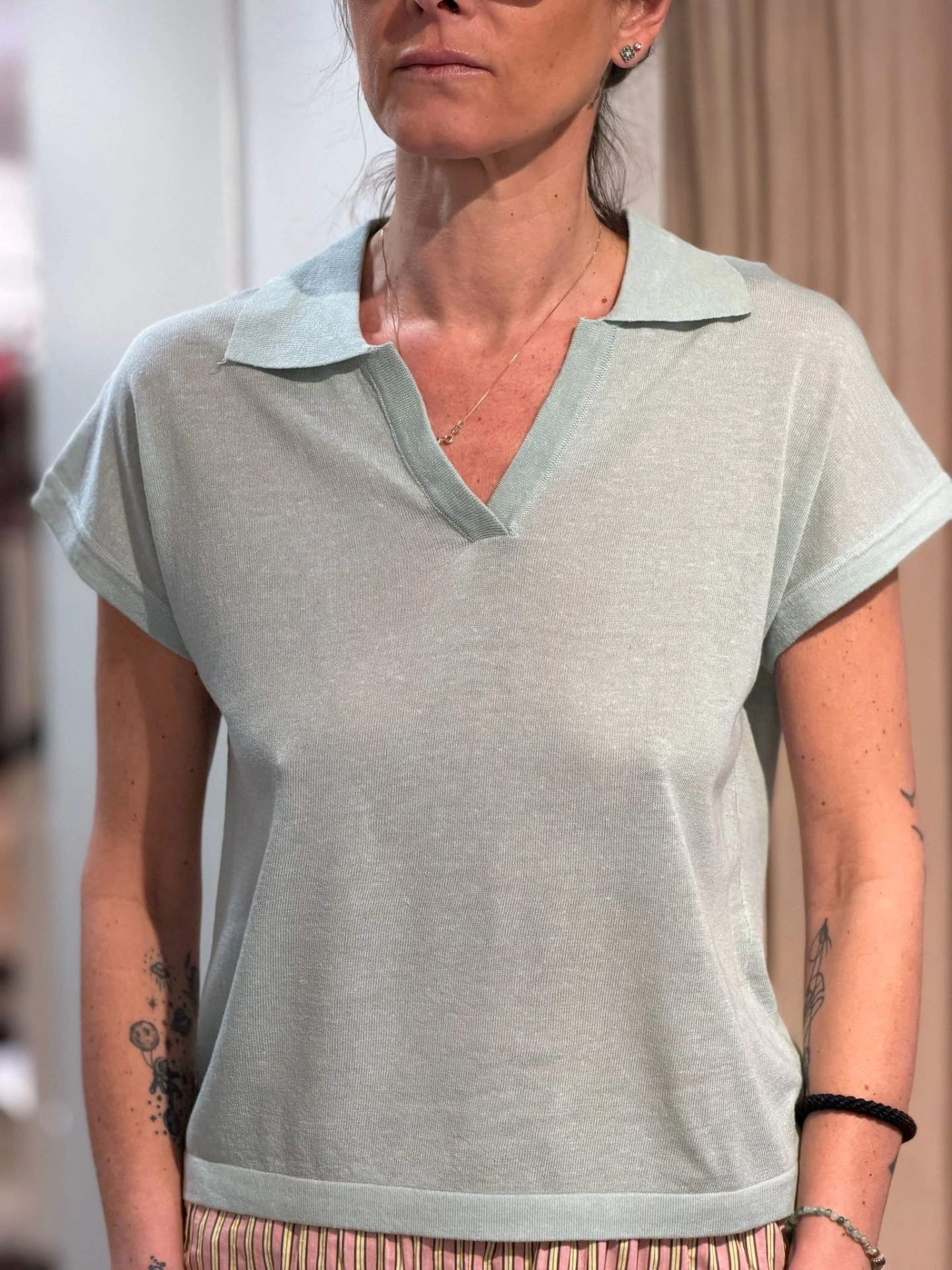 [56C10UN7082VERDE-S/M] Camiseta Class (S/M)