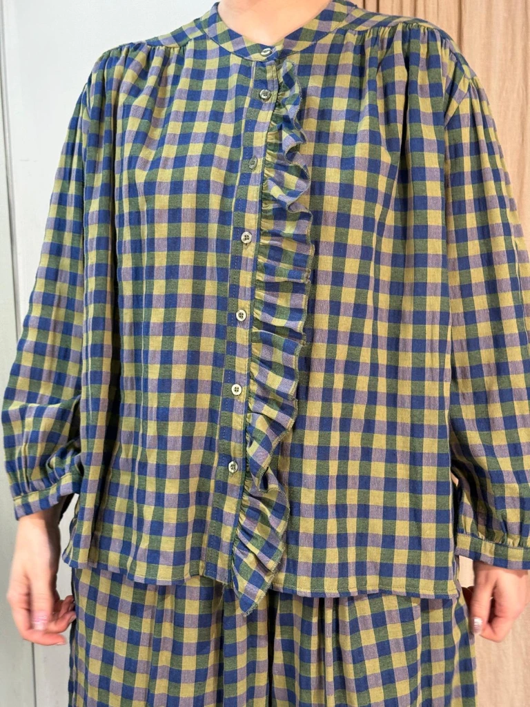 [56C31978930065VERDE] BLUSA FREYA