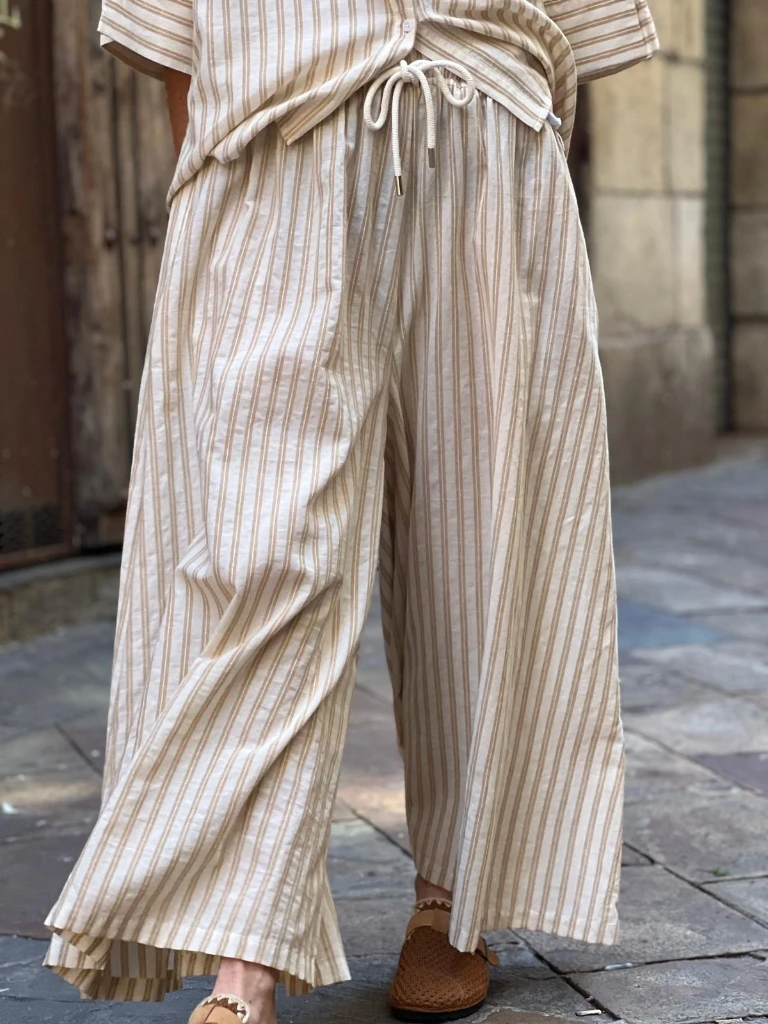 [57C1-MD7470 MARRON] Pantalón Melodia