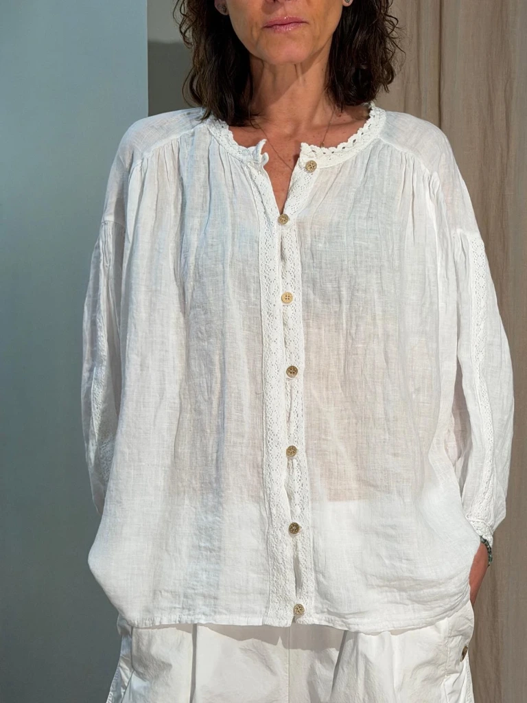 [57C1-12612 BLANCO] BLUSA