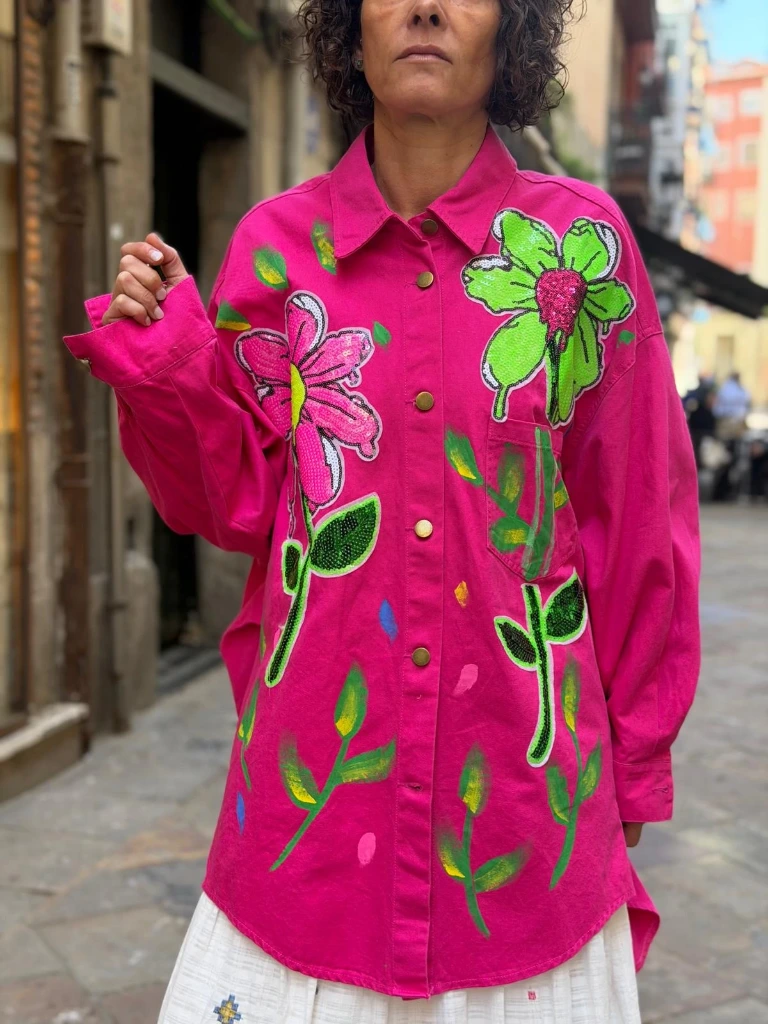 [57C9-A11001L ROSA] CHAQUETA