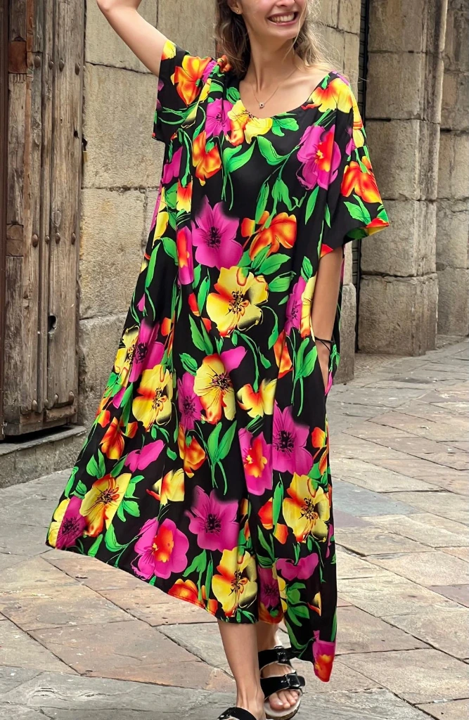[505] Vestido Flor