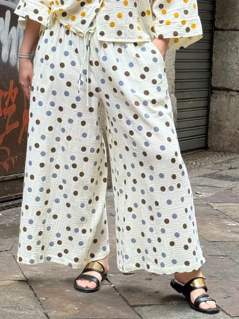 [58C1-MLL3543-AZ] PANTALON LUNARES
