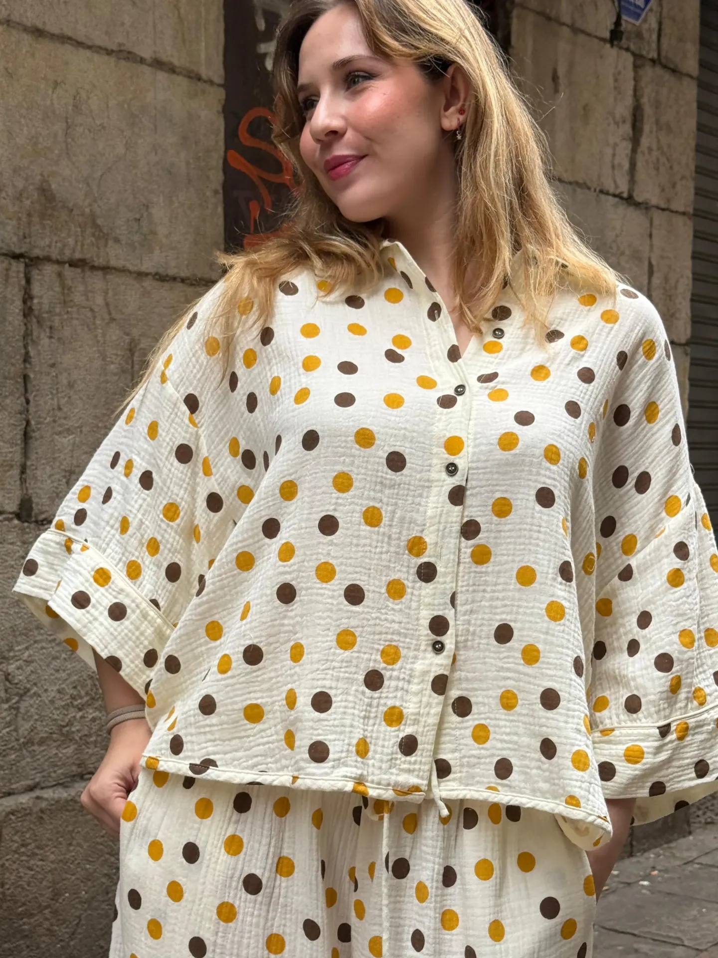 Blusa Lunares