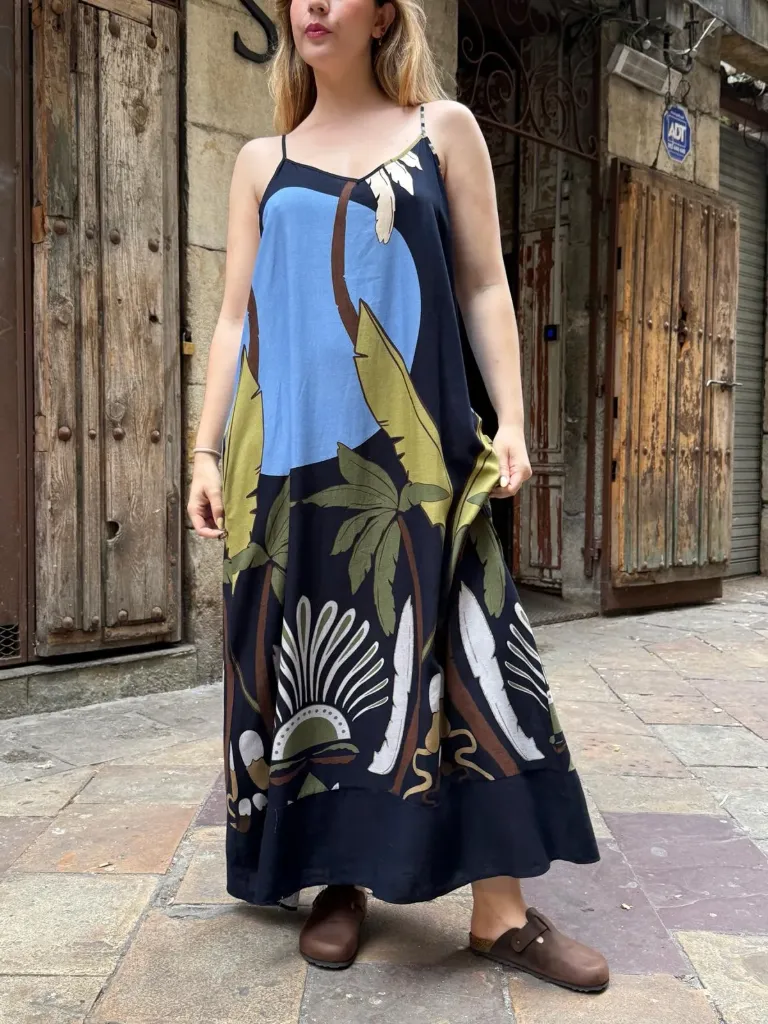 [58C2-B51365L-AZU] Vestido Rory Azul