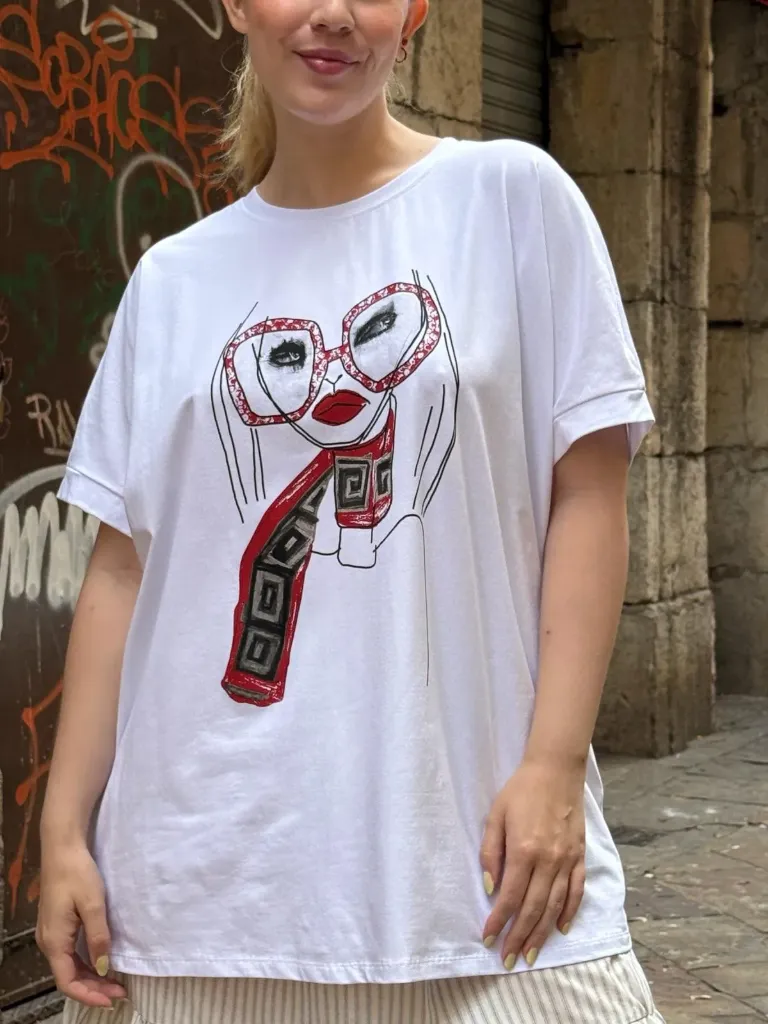 [58C2-SR58C2-55-BLA] Camiseta Lady