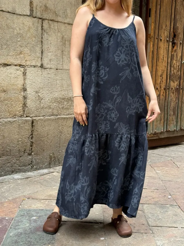 [58C2-A51015L-AZU] Vestido Mónica Azul