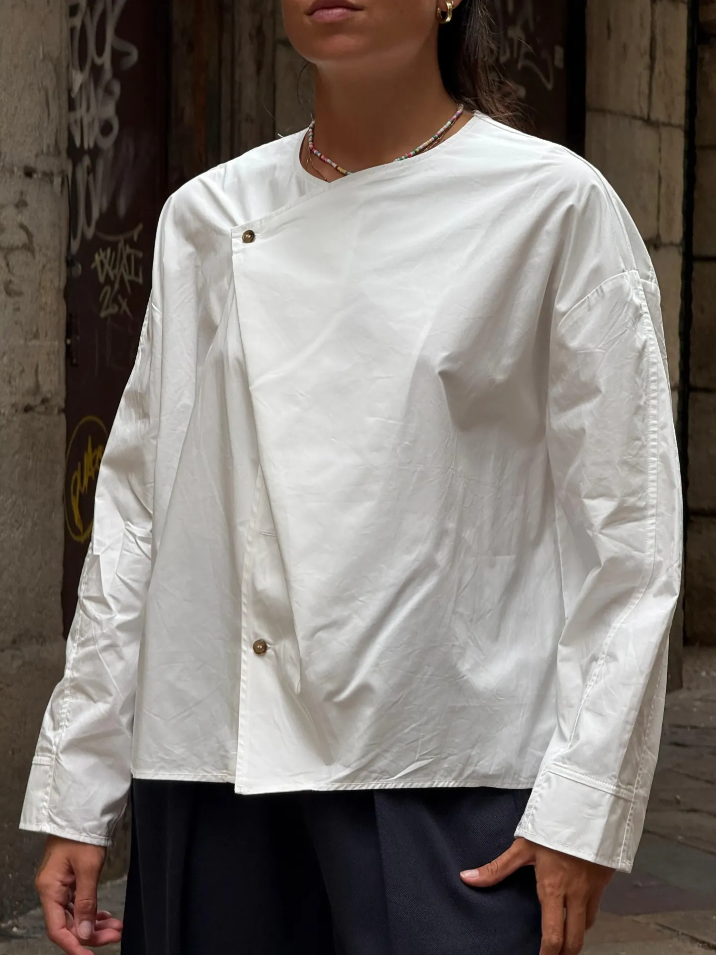 Blusa Luca Blanco