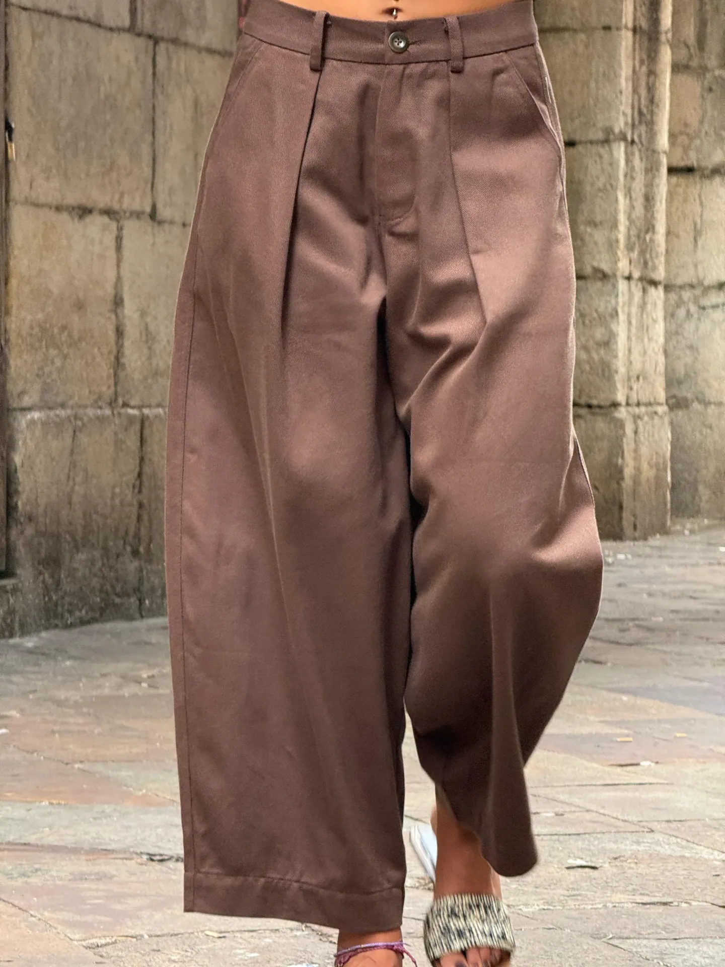Pantalón Turi Marrón