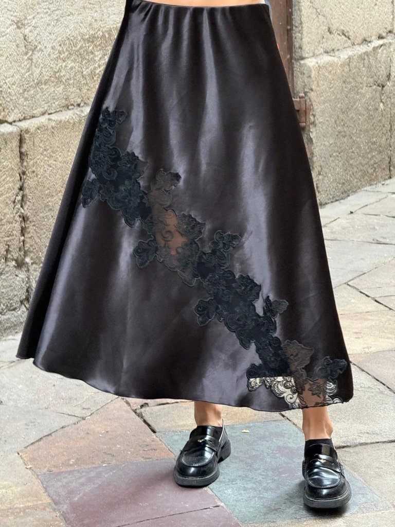 [59C3L5029NEGRO] Falda Enha