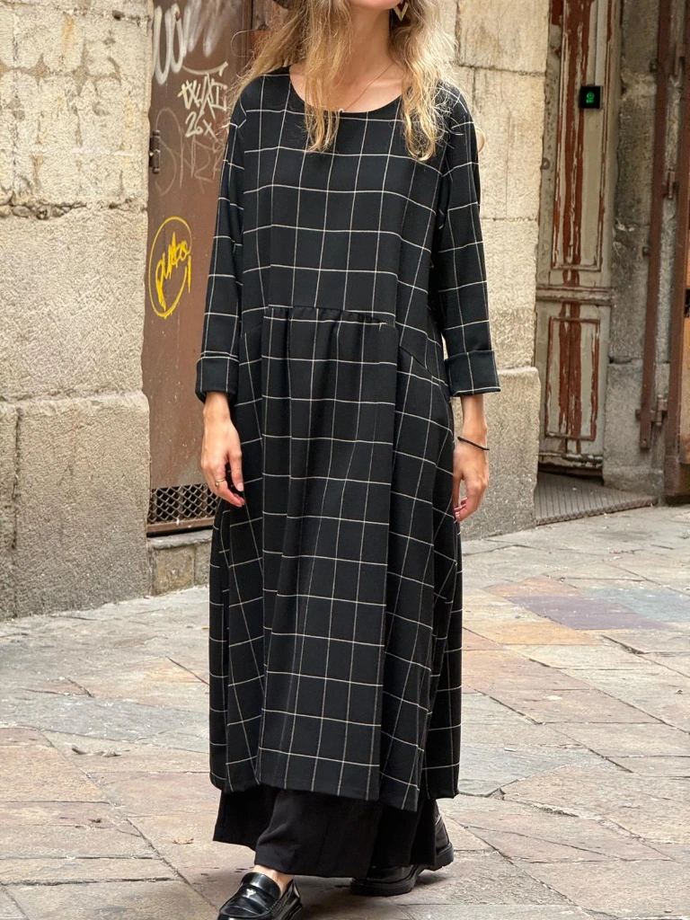 [59C6-57264-NEGRO] Vestido Coraline