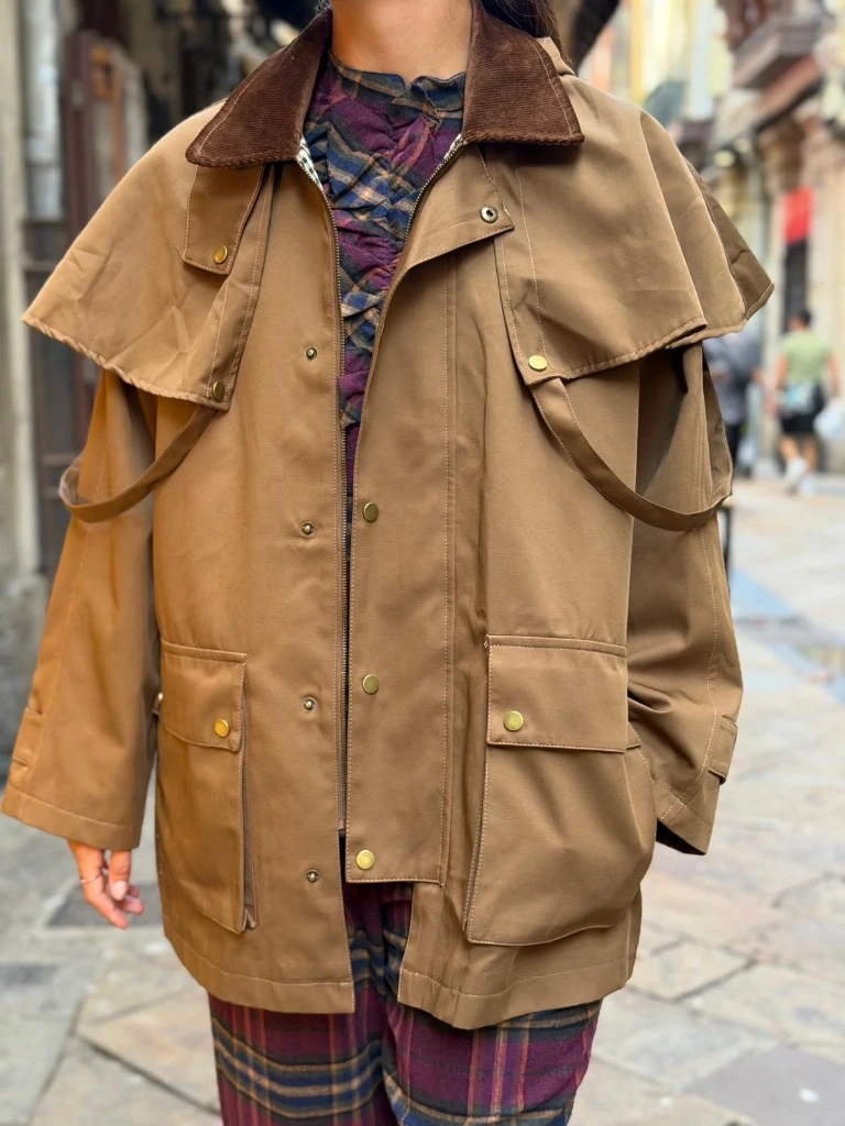 [59C8-DL30252-BEIGE] Parka Ko