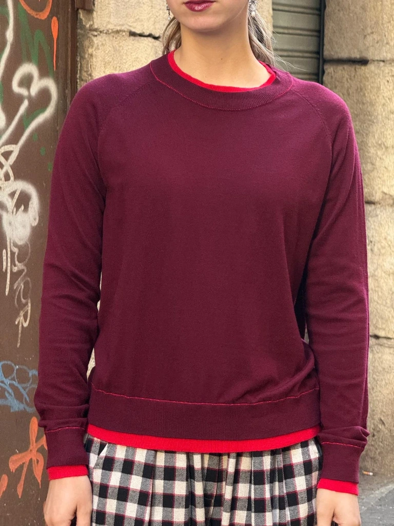 [60C9-CNO6043-GRANATE] Jersey Lanza