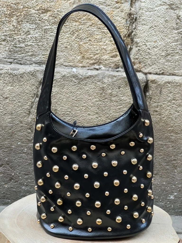 [60C14-PH6098-NEGRO] Bolso Cuentas
