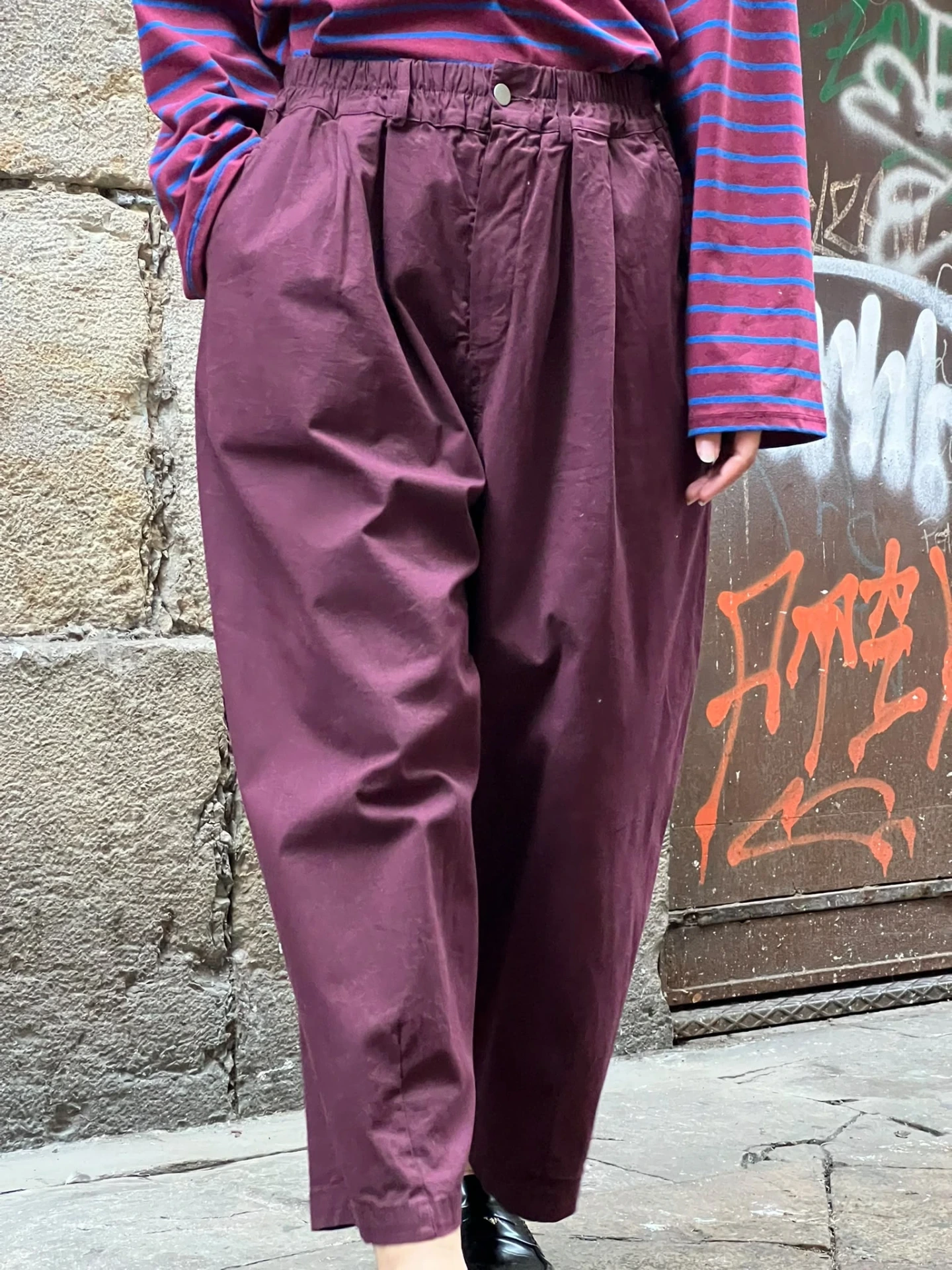 [60C4-SAMOAPANTAGR] Pantalón Samoa Granate (S/M)